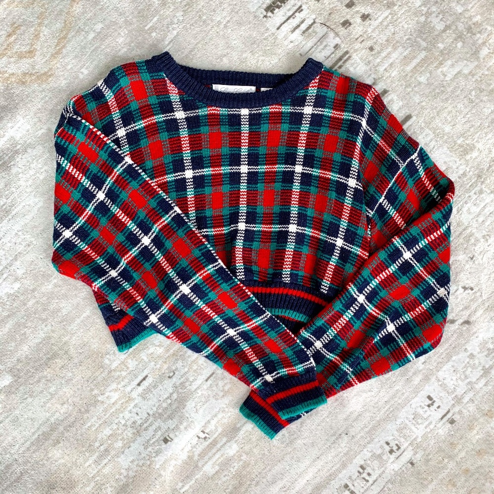 Plaid Sweater